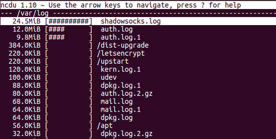 Linux清理硬盘空间